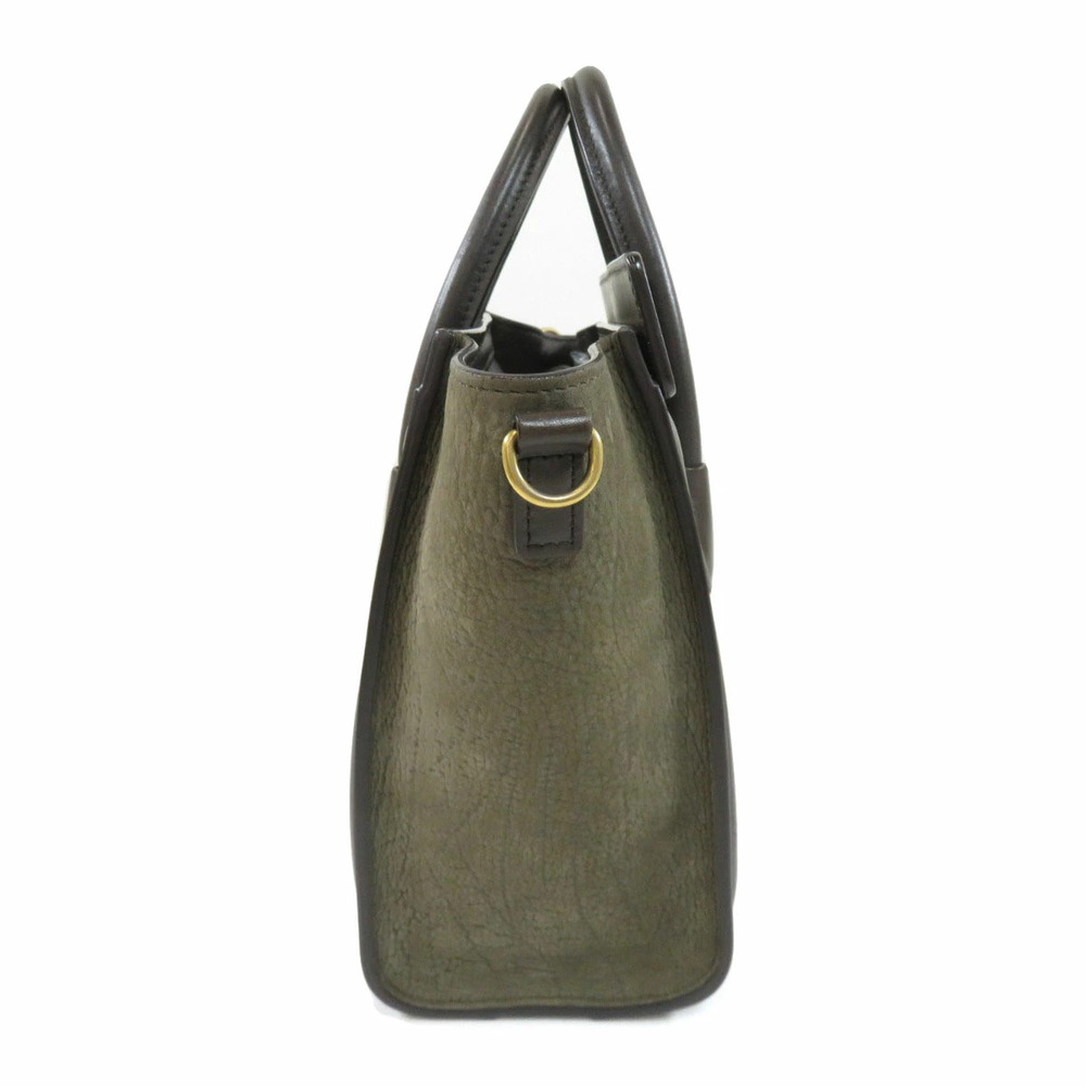 Celine Luggage Leather 2way Handbag Calfskin - Picture 3 of 11